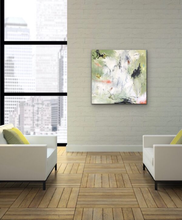 Sold "A Walk In The Park" (24" x 24") - Image 6