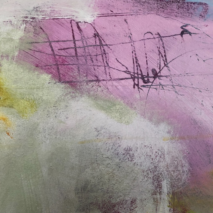 SOLD "Here Comes The Sun" (30" x 30") - Image 5