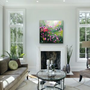 SOLD “Garden Party” (30″ x 30″)