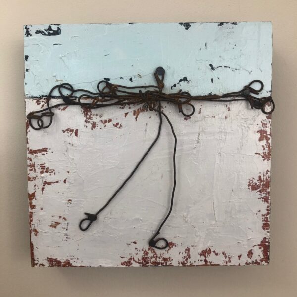 SOLD "Skating" (8" x 8") - Image 3