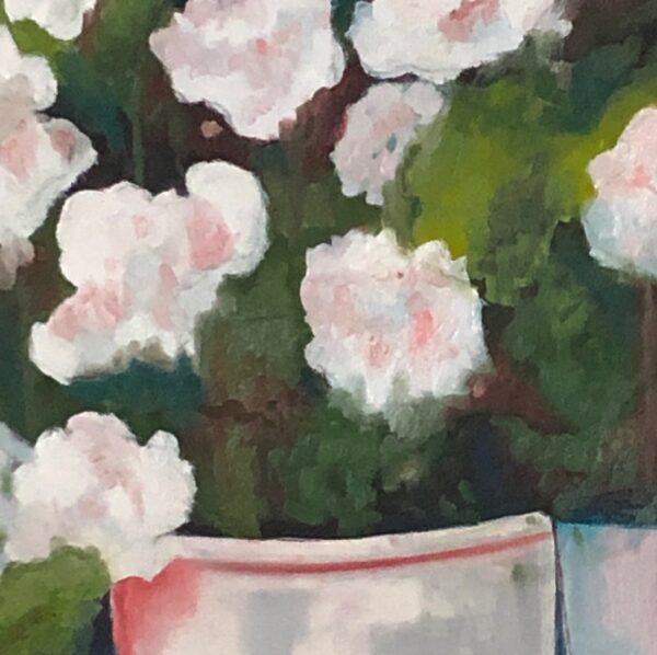 Sold "Roadside Flowers For Sale" (24" x 24") - Image 3
