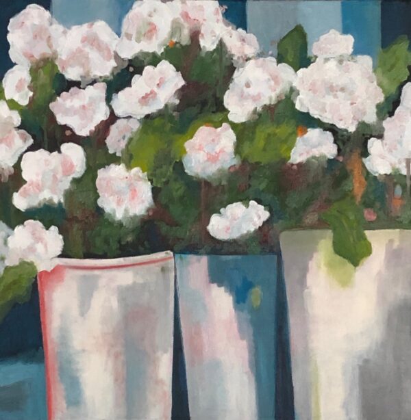 Sold "Roadside Flowers For Sale" (24" x 24")