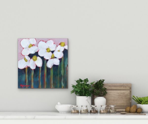 SOLD "Full Audience" (8x8) Wood Panel - Image 2