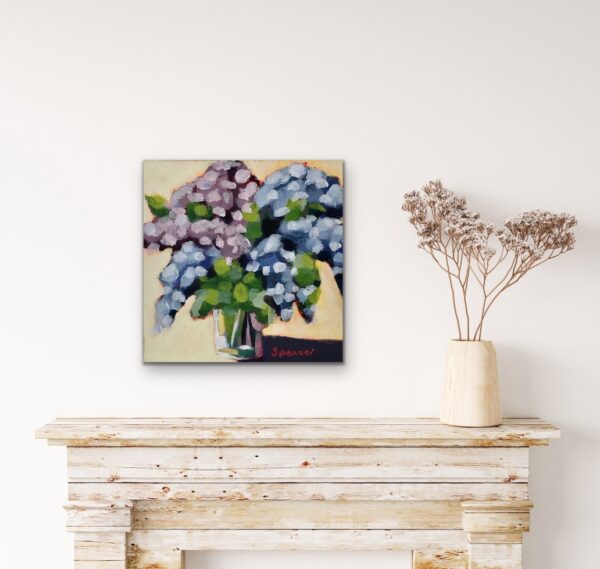 SOLD "Pocket of Treats" (8x8) Wood Panel - Image 2