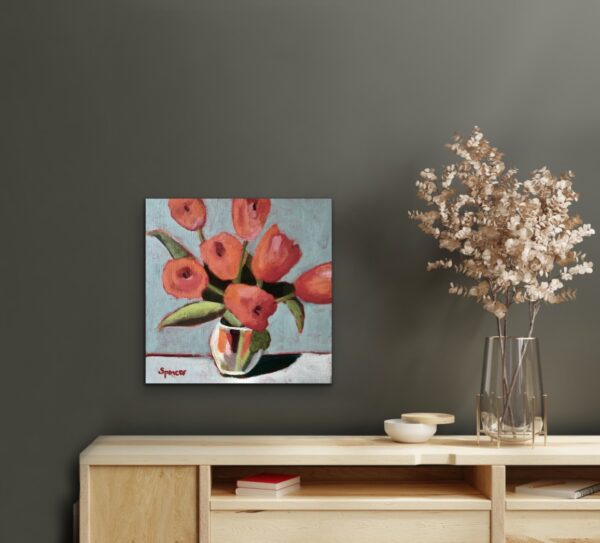 Sold "Long Weekend" (8x8) Wood Panel - Image 3