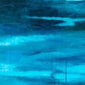 SOLD “Aegean Sea” Large (42″ x 42″)