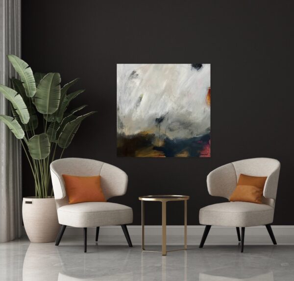 "Foggy Morning" (24" x 24") - Image 6