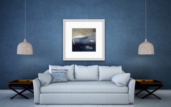 Harvest by Lynn Spencer Abstract Art. Displaying the warm hues of the beautiful fields to be harvested. Abstracted Landscape can add to your hallway or any room. Feel good about buying original art.