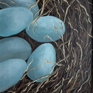 “New Beginnings” (12″ x 10″ x 1″) Canvas